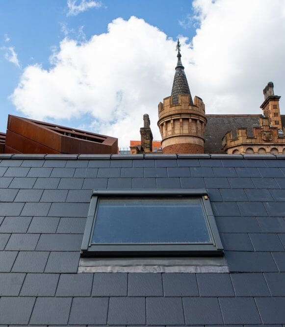 Roof strengthening and renewal, Grape Street Roof strengthening and renewal, Grape Street